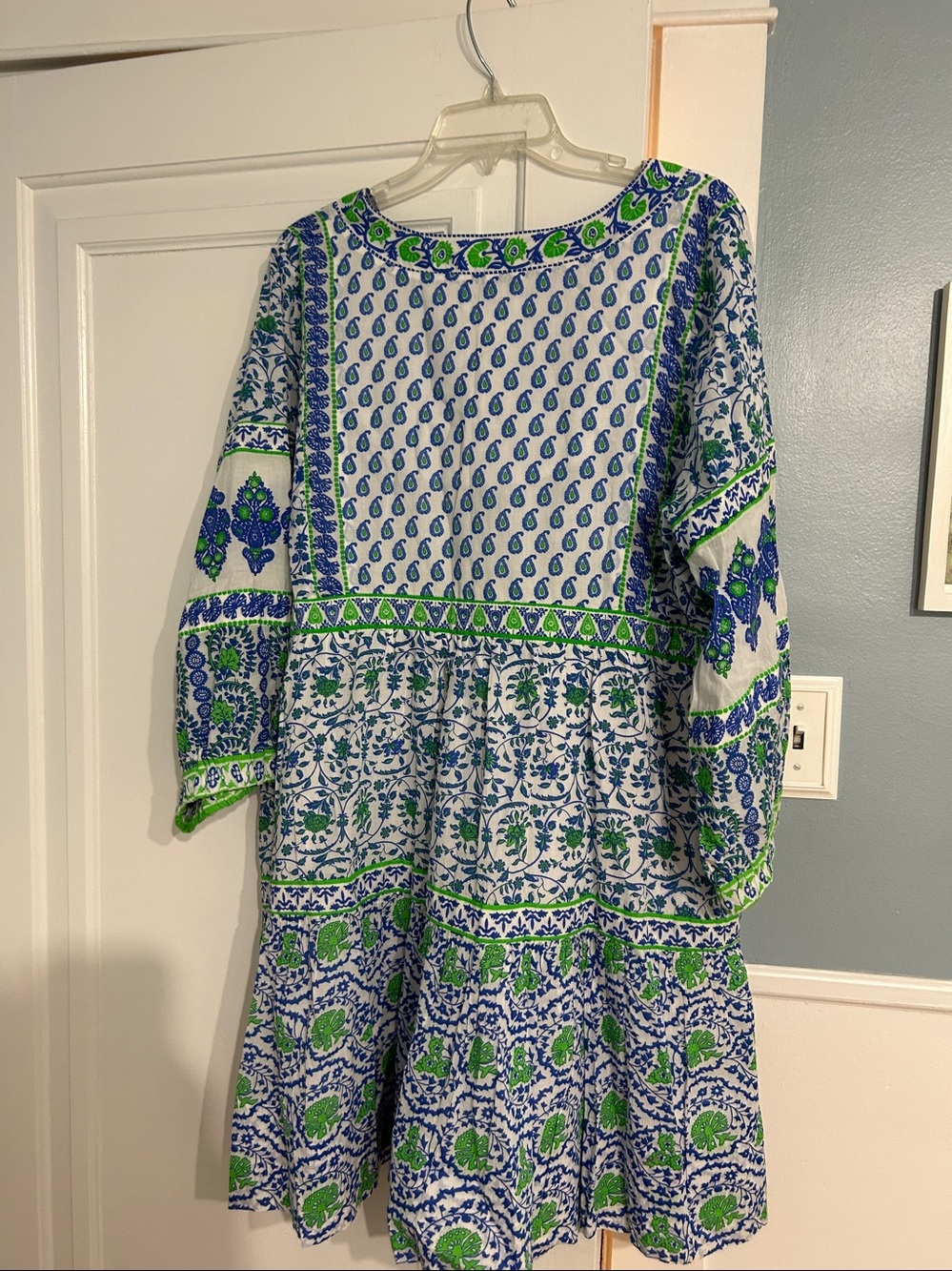 EUC Gretchen Scott dress  100% cotton fully lined with pockets - Picture 3 of 4